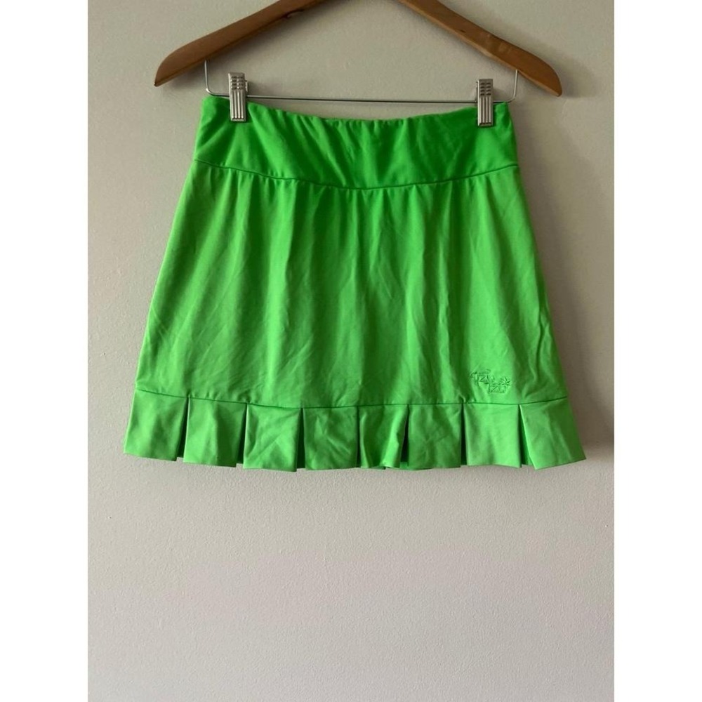 Tzu Tzu Sport Samba Golf Skort Sour Apple Small